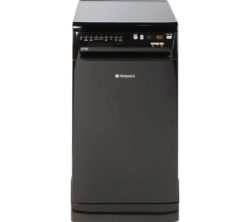 HOTPOINT Ultima SIUF32120 K Slimline Dishwasher - Black